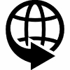 international-delivery-business-symbol-of-world-grid-with-an-arrow-around