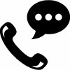 talking-by-phone-auricular-symbol-with-speech-bubble