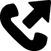 telephone-receiver-with-up-arrow