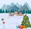 Kerst-winter achtergrond_71