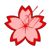 flower_red_2_tone