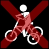 fietsen driewieler kruis rood