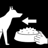 Hond eten geven 2