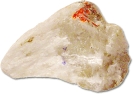 Ulexite__with_clay_and_Realgar__hydrous_Sodium_Calcium_borate