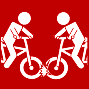 fiets bots fiets rood