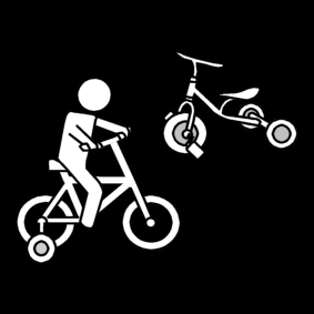 fietsen kleuters
