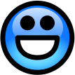 glossy_smiley_blue_smile