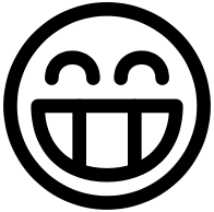 smiley_outline_toothy_smile