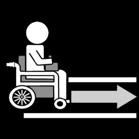 rolstoel electrisch 2 tussen lijnen