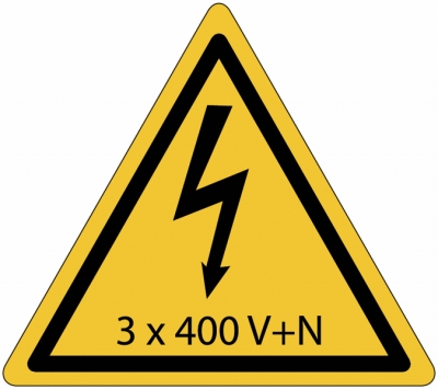 elektriciteit - 3 x 400 V+N