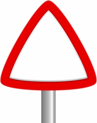 blank_triangle_sign_post_page