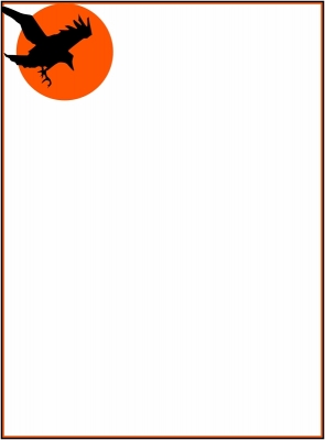 halloween_crow_page_frame