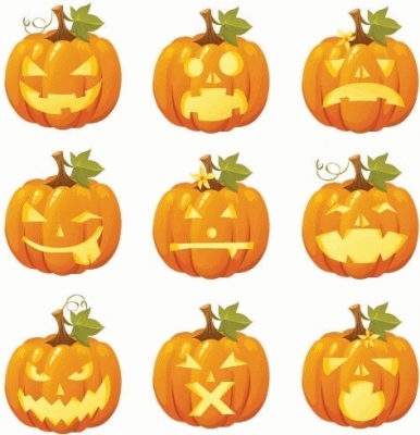 free_vector_halloween_pumpkin_smileys_148081