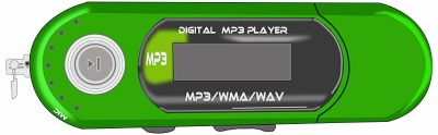 MP3_player_green