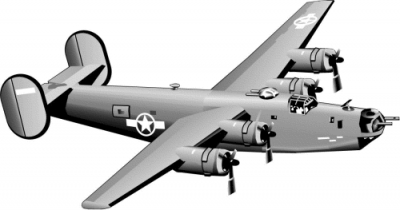 B-24_Liberator__BW