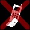 telefoon gsm kruis rood