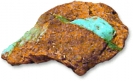Turquoise__with_Rock_Aluminum_Copper_phosphate